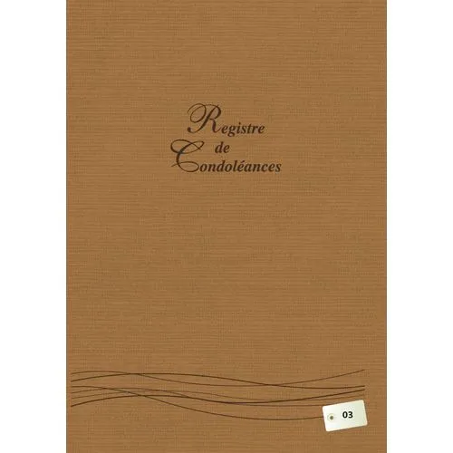 Boîtes à Cartes de Condoléances Personnalisables - Grand Format