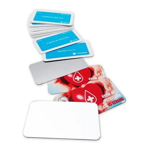 Miroir de Poche Testeur de Respiration Personnalisé - Outil Médical Publicitaire