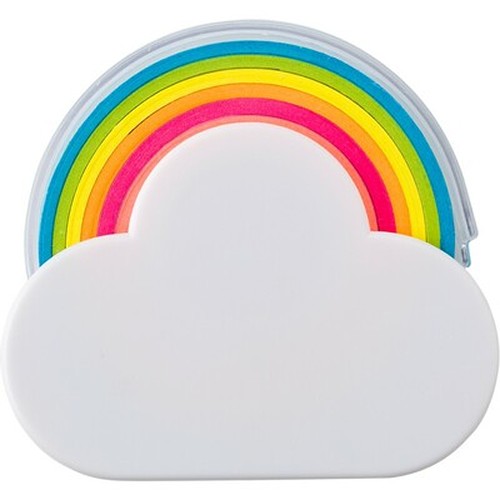 Distributeur Mémo Nuage Personnalisable - 5 Couleurs de Rubans