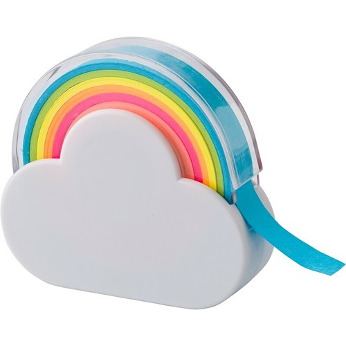 Distributeur Mémo Nuage Personnalisable - 5 Couleurs de Rubans