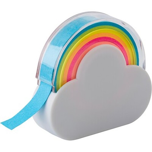 Distributeur Mémo Nuage Personnalisable - 5 Couleurs de Rubans