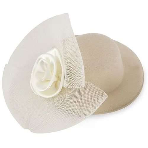 COUVRE-CHEF MOYEN "LOURDES" CRÈME