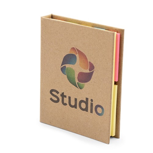 Porte-mémo avec notes autocollantes personnalisable