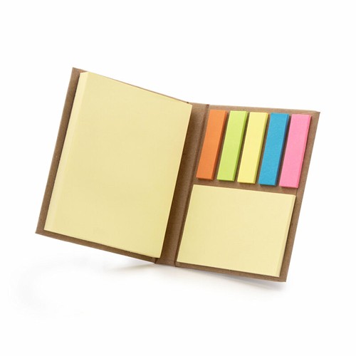 Porte-mémo avec notes autocollantes personnalisable