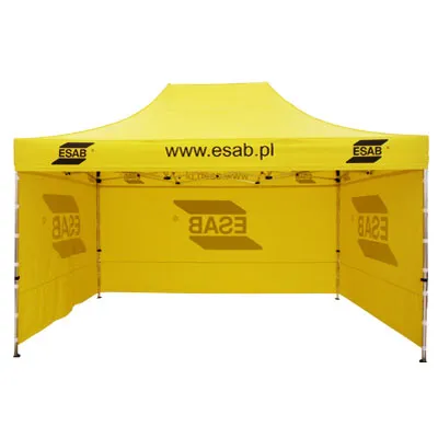 Tonnelle Pliante Professionnelle 3x4,5m Personnalisable