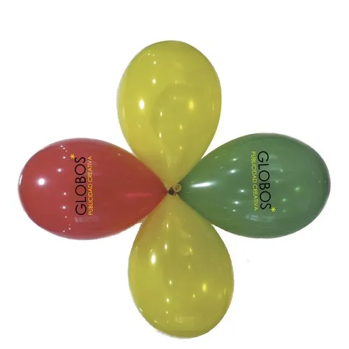 Ballon latex cristal personnalisé - Sérigraphie 360° incluse