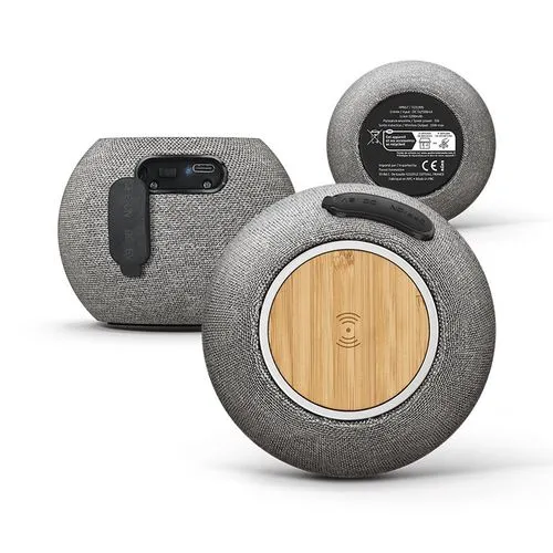Enceinte Bluetooth 5.3 5W avec Chargeur Induction 15W Personnalisable