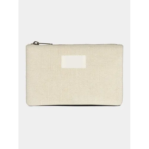 Pochette Zippée Jute Coton Bio GOTS - Personnalisable