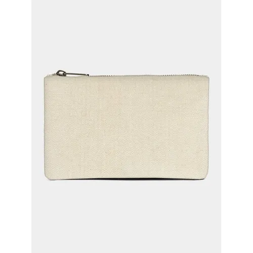 Pochette Zippée Jute Coton Bio GOTS - Personnalisable
