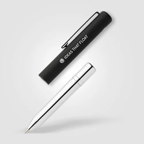 Stylo de poche en aluminium recyclé personnalisable - Format compact