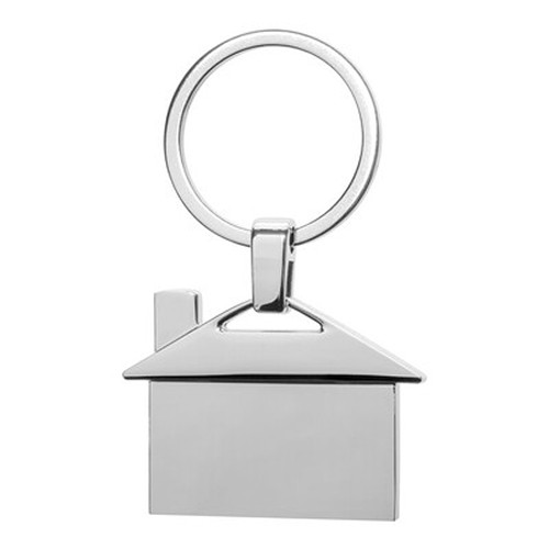 Porte-clés Maison en Métal avec Coffret Cadeau - Personnalisable