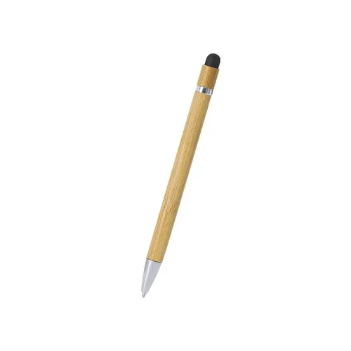 Stylo Bille Bambou Personnalisable avec Stylet Tactile Intégré