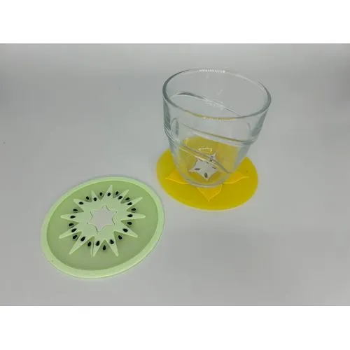 Sous-verre antidérapant personnalisable - Ø 9 cm