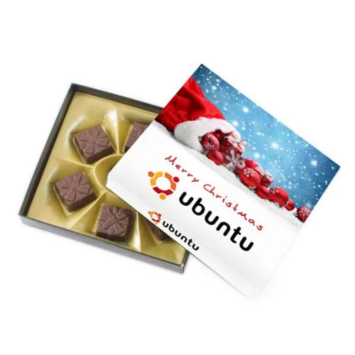 Boîte de chocolat Orchidée Mini