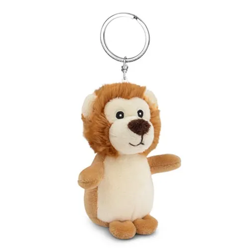 Lion en peluche, porte-clés | Bilge