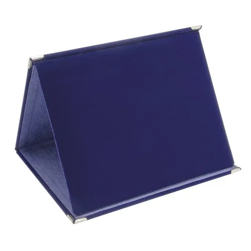 Écrin Velours Porte-Plaque Personnalisable 21x17 cm