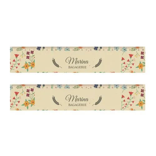 Règle 30 cm en Fibres de Canne à Sucre Personnalisable