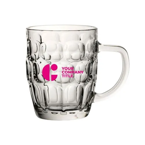 Chope à Fossettes 570ml Personnalisable - Verre Publicitaire