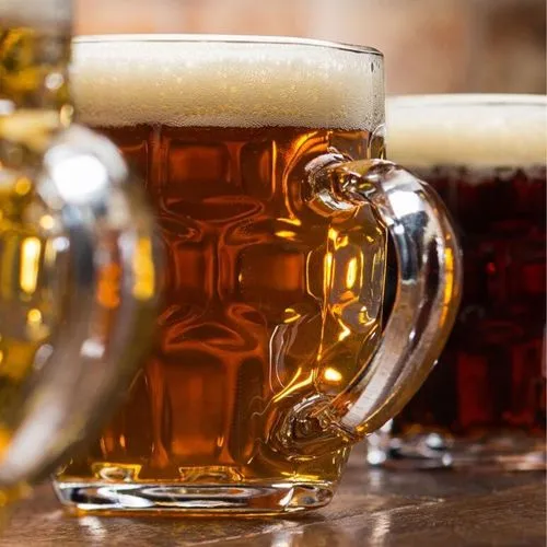 Chope à Fossettes 570ml Personnalisable - Verre Publicitaire