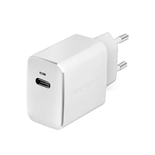CHARGEUR SECTEUR USB TYPE-C 20W POWER DELIVERY - BLANC