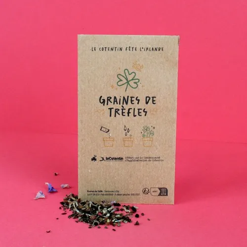 Sachet Kraft Graines Personnalisé - Cadeau Écologique sur Mesure