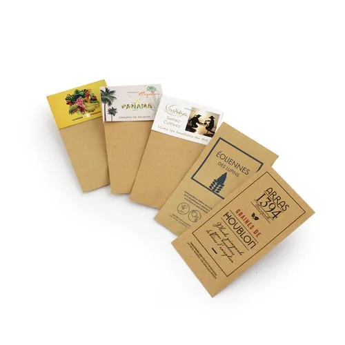 Sachet Kraft Graines Personnalisé - Cadeau Écologique sur Mesure
