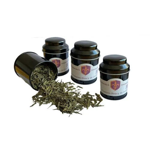 Coffret Trio de Thés Premium Personnalisable - Cadeau d'Entreprise