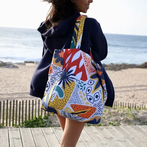 Sac de Plage RPET Personnalisable par Sérigraphie - Dès 10 ex