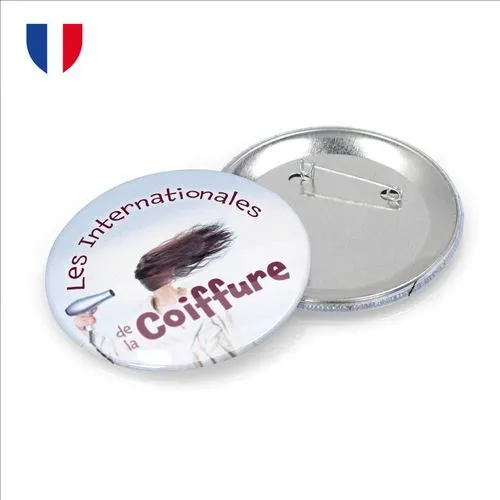 BADGE BOUTON - MADE IN FRANCE