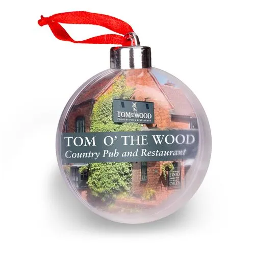 Boule de Noël Personnalisée - Cadeau d'Entreprise sur Mesure