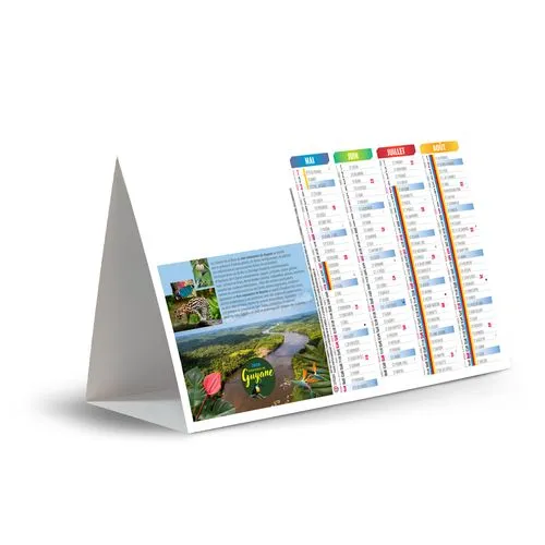 CHEVALET DE COMPTOIR - KOUROU 2026 - QUADRI