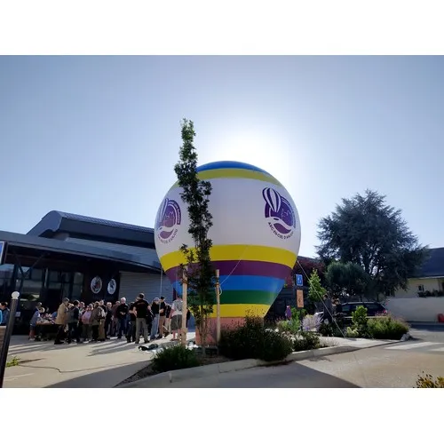 Montgolfière Gonflable Publicitaire Auto-Ventilée - Impact Visuel Maximal