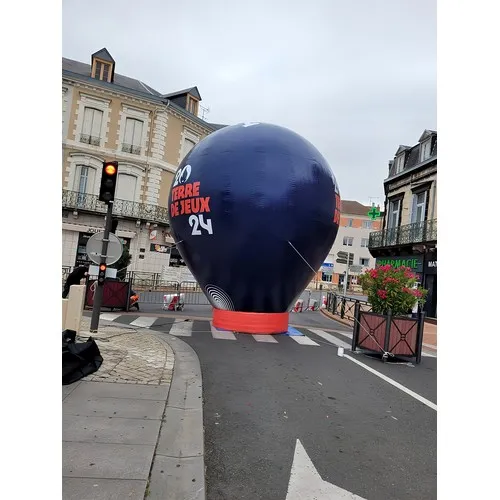 Montgolfière Gonflable Publicitaire Auto-Ventilée - Impact Visuel Maximal