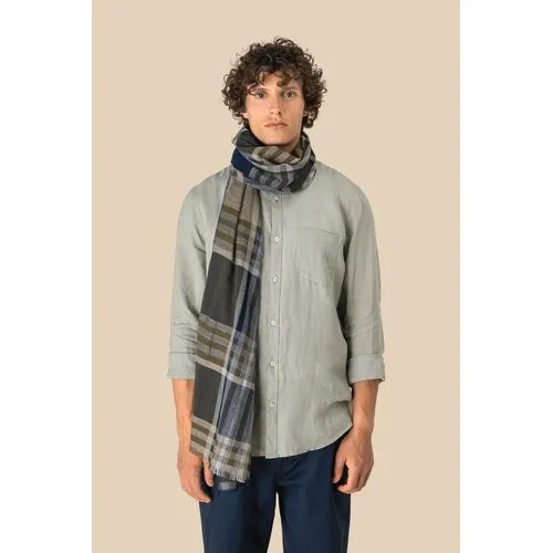 Chèche Unisexe Rayé et à Carreaux - Personnalisable par Sérigraphie