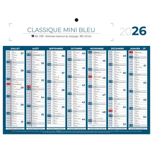 CLASSIQUE MINI BLEU