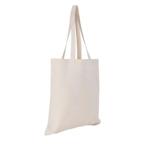 Sac Shopping Coton Recyclé Bicolore - Personnalisable