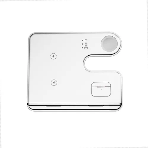 Station de Charge Sans Fil 3-en-1 Personnalisable - 15W Magnétique