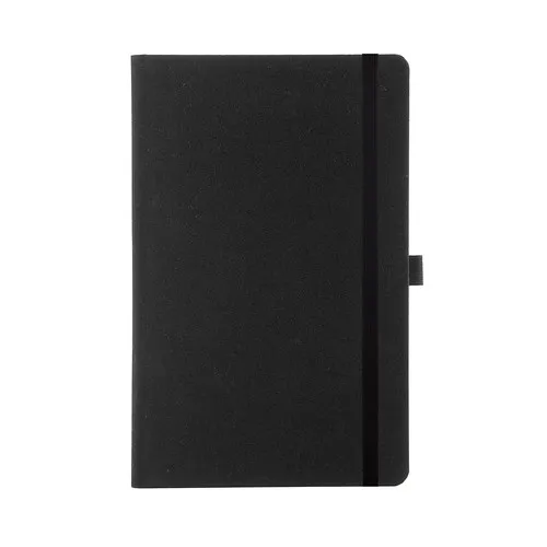 Carnet à couverture rigide en lin personnalisable par sérigraphie