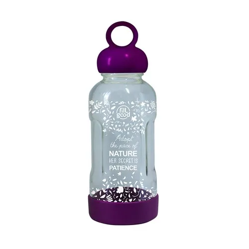 Gourde en Verre Borosilicate Incassable - Garantie à Vie