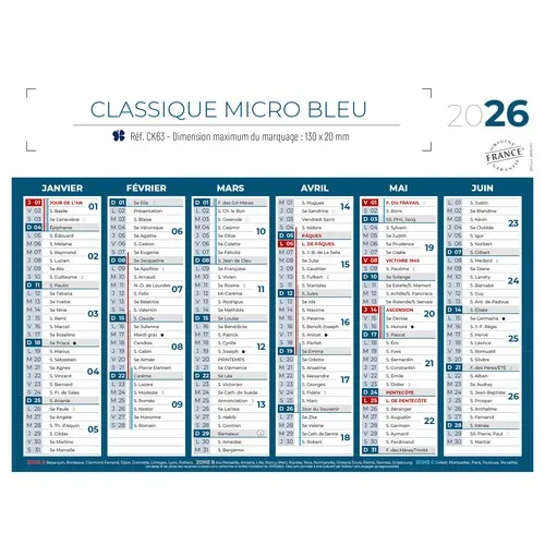 CLASSIQUE MICRO BLEU