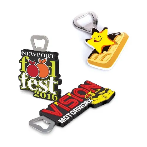 Décapsuleur Personnalisé en PVC Souple - Forme sur Mesure