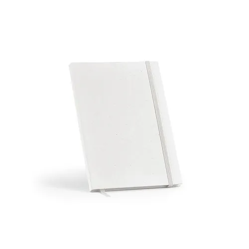 Carnet Hugo couverture en briques lait recyc., 160p 70g/m²