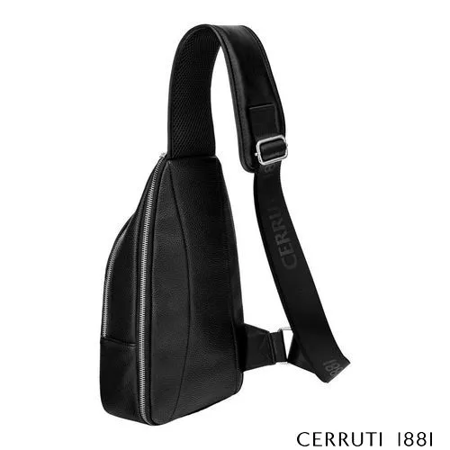 Sac Reporter Cuir Grainé Noir - Personnalisable par Sérigraphie