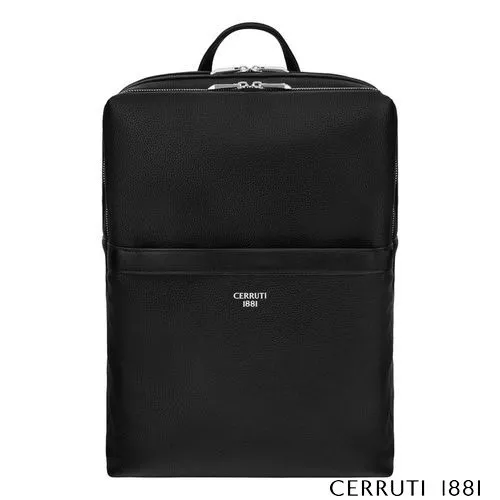 Sac Reporter Cuir Grainé Noir - Personnalisable par Sérigraphie