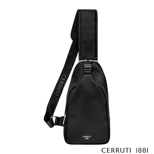 Sac Reporter Cuir Grainé Noir - Personnalisable par Sérigraphie