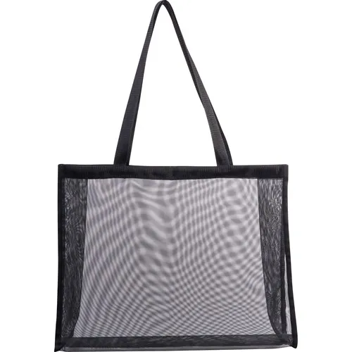 Sac de Plage Transparent en Polyester Personnalisable - Longues Anses