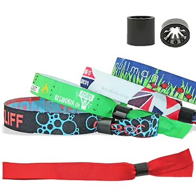 Bracelets Tyvek 19 mm Personnalisés - Impression Noir