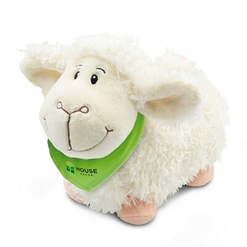 Mouton en Peluche avec Foulard Personnalisable | Helen 23 cm