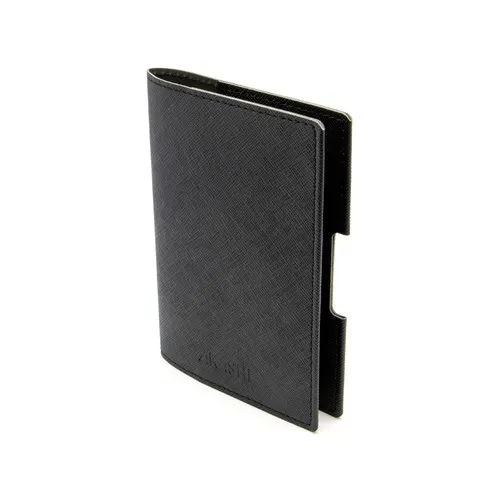 PORTE-PASSEPORT / CARTE GRISE / ASSURANCE CUIR MARRON - MADE IN EUROPE