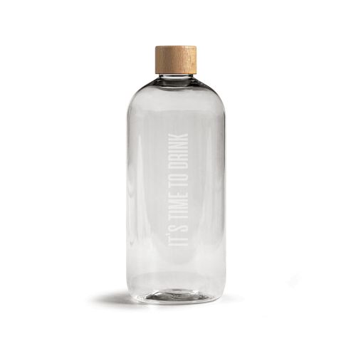 Bouteille Éco-responsable 750ml Bouchon Bois - Fabrication Française